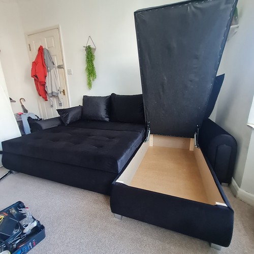 New corner sofa - bed, l