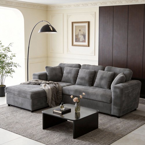 Corner sofa bed shape - sofa, l