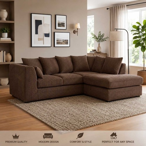 Shape sofa corner jumbo cord - corner,