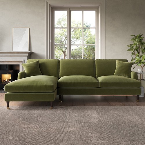 Green velvet shaped - shaped, 3