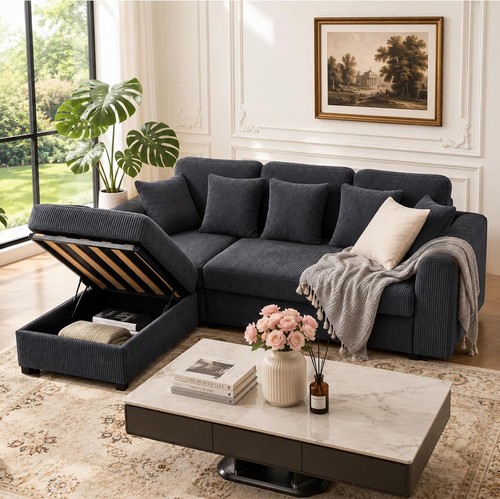 Corner sofa with - with, 4