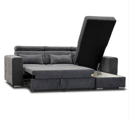 Luca shaped storage sofa - storage, bed