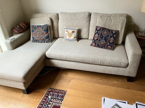 Seater oatmeal shaped - , l-