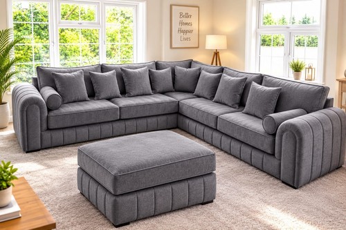 Brand new grey shaped - new,