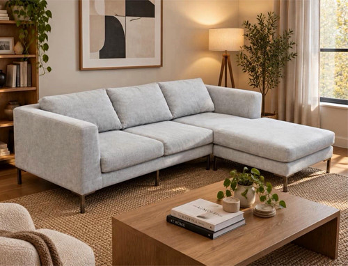 Shape grey sofa left - grey, or