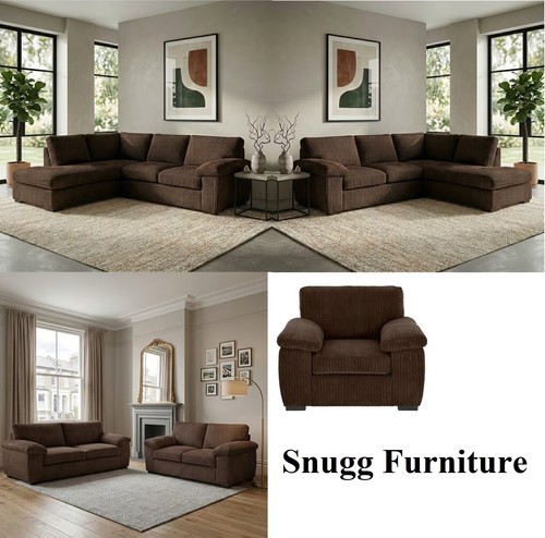 Amalfi jumbo cord corner sofa - amalfi,