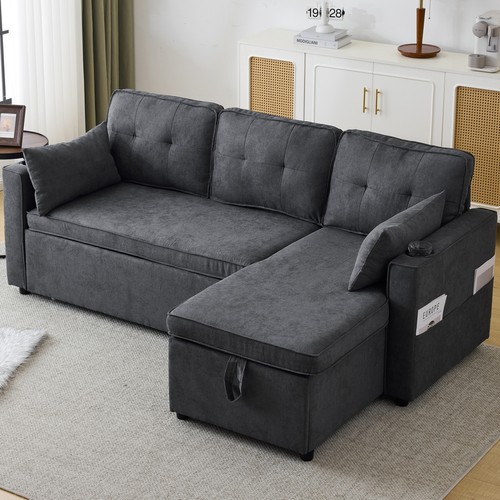 Shaped sofa bed - l-shaped, 3