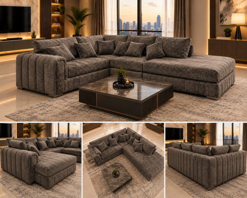 Lilly shape corner - sofa, set